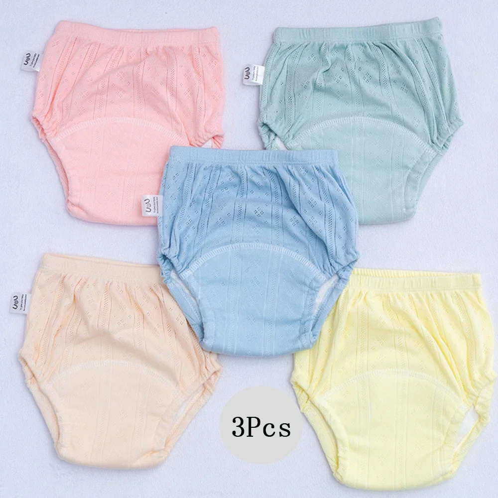 Diaper Pail Odor - 3pcs/lot Newborn Training Pants Cotton Thin