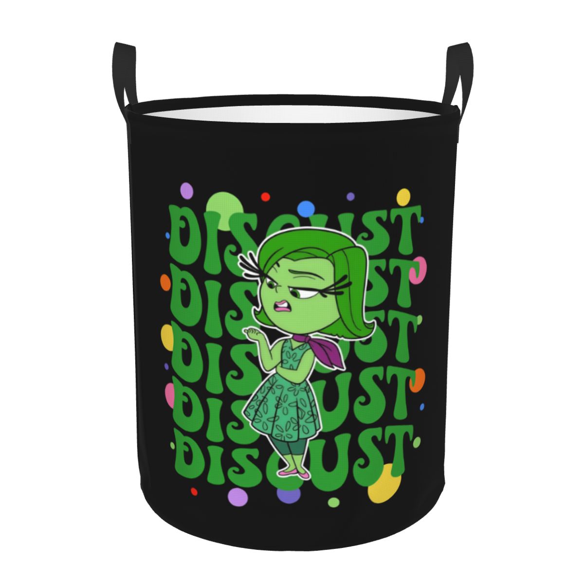 Laundry Hamper Nursery - Inside Out DISGUST Cartoon Laundry Basket