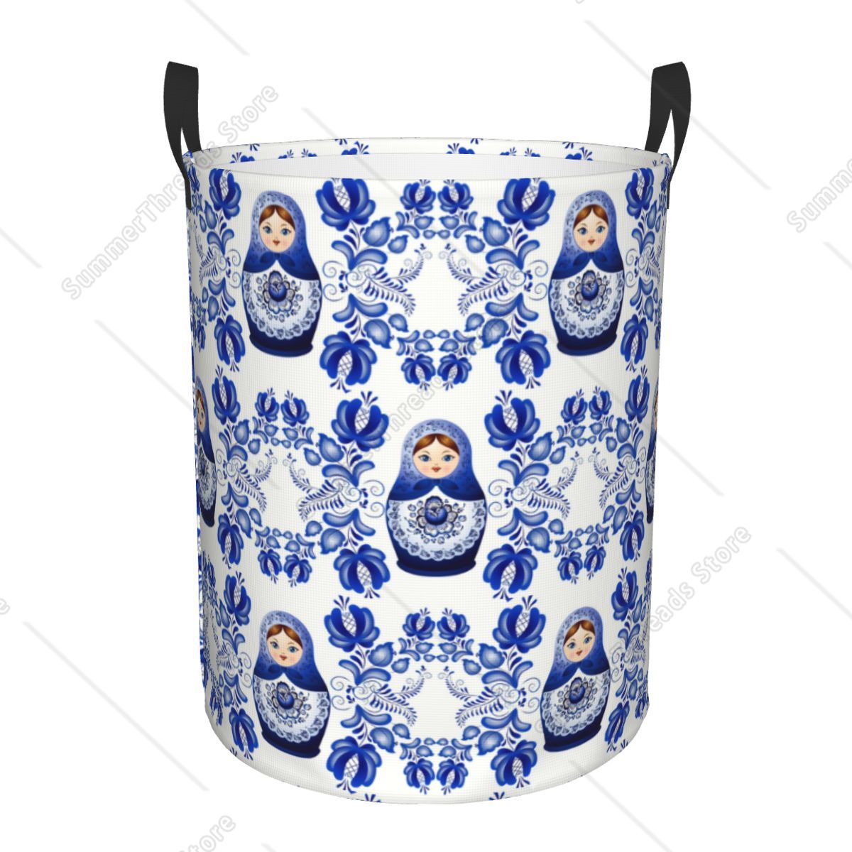 Laundry Hamper Nursery - Russian Doll Large Laundry Hamper -