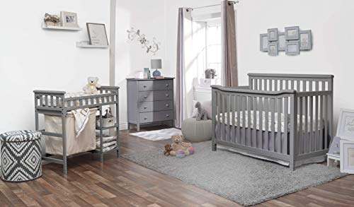 Convertible Crib Set - Palisades 3-Piece Nursery Set with 4-in-1