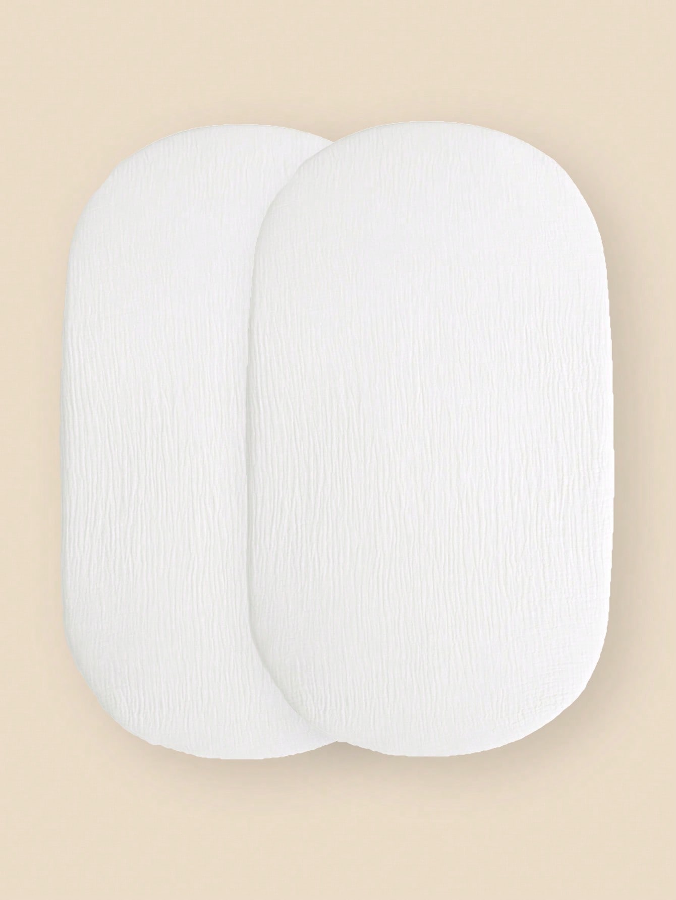 2 Pack Muslin Changing Pad Cov - Bassinet Bedside Sleeper 评论和价格