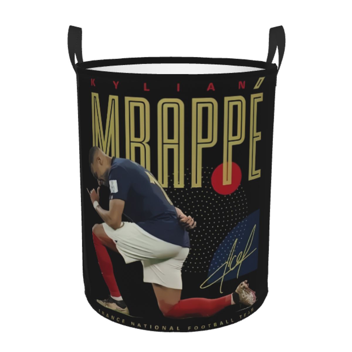Custom Mbappes KM Football Soc - Laundry Hamper Nursery 评论和价格
