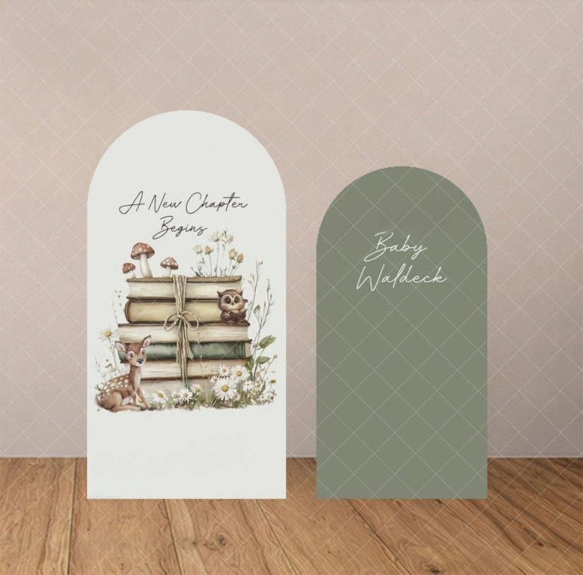 Woodland Baby Shower Arch Back - Baby Nursery Forest Theme 评论和价格