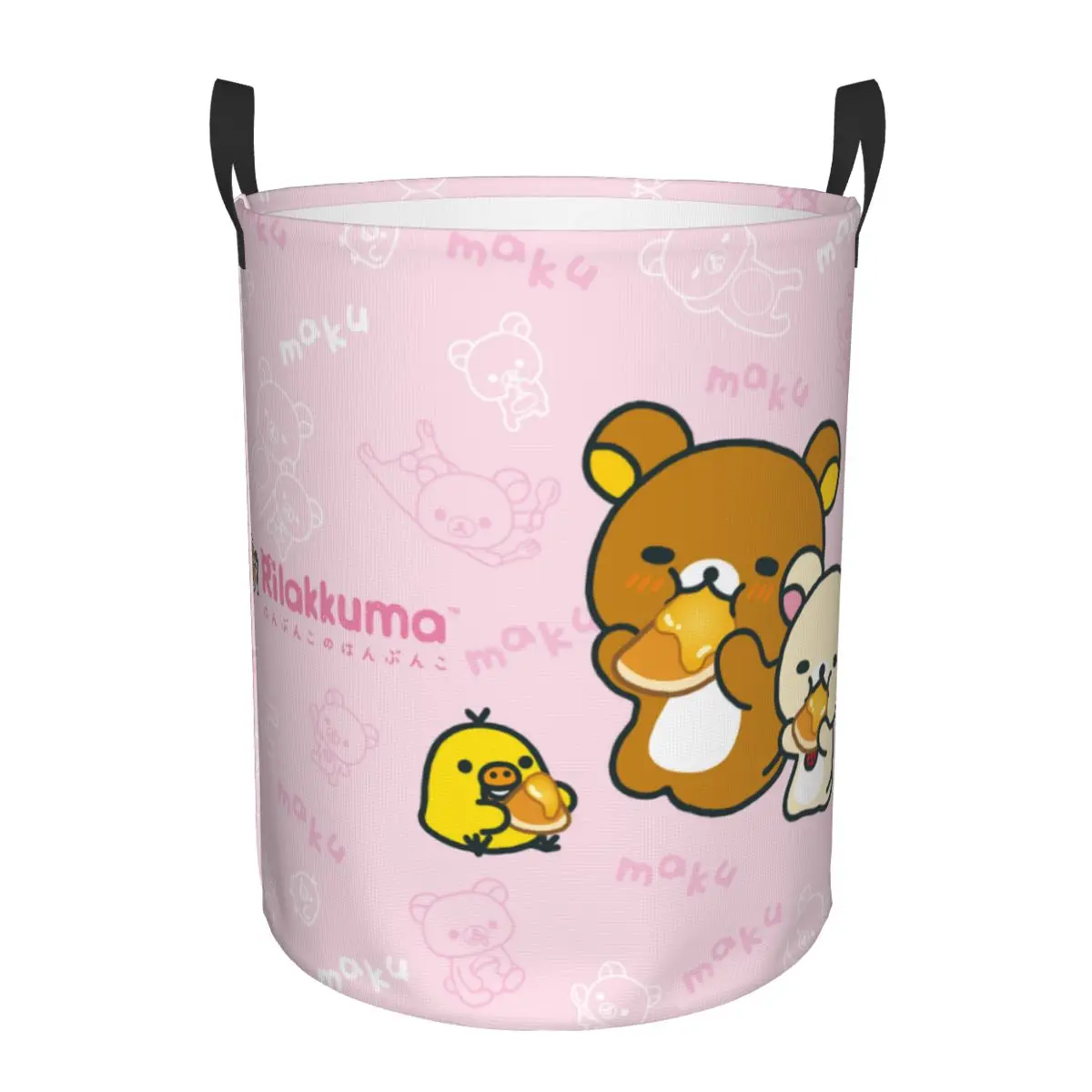 Kawaii Cartoon Rilakkuma Bear  - Laundry Hamper Nursery 评论和价格