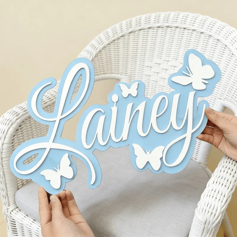 Personalized Baby Name Plaque, - Baby Nursery Name 评论和价格