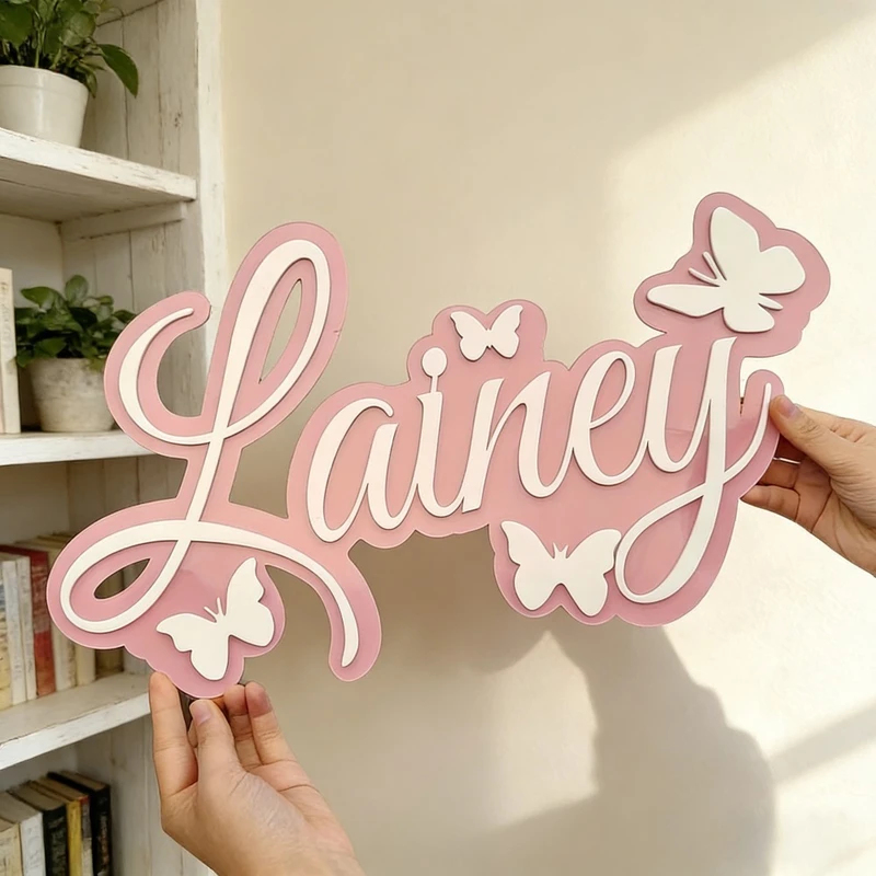 Personalized Baby Name Plaque, - Baby Nursery Name 评论和价格