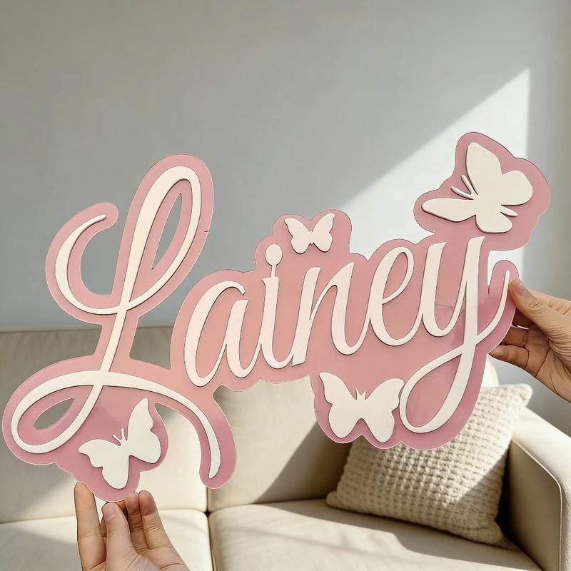 Personalized Baby Name Plaque, - Baby Nursery Name 评论和价格