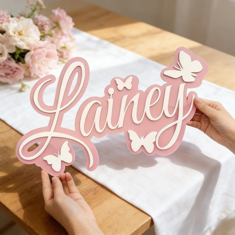 Personalized Baby Name Plaque, - Baby Nursery Name 评论和价格