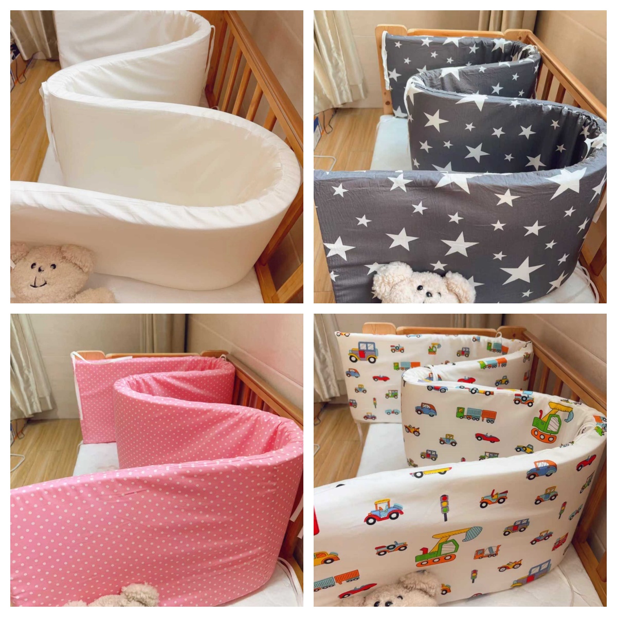 Nordic Star Baby Crib Thickene - Convertible Crib Set 评论和价格