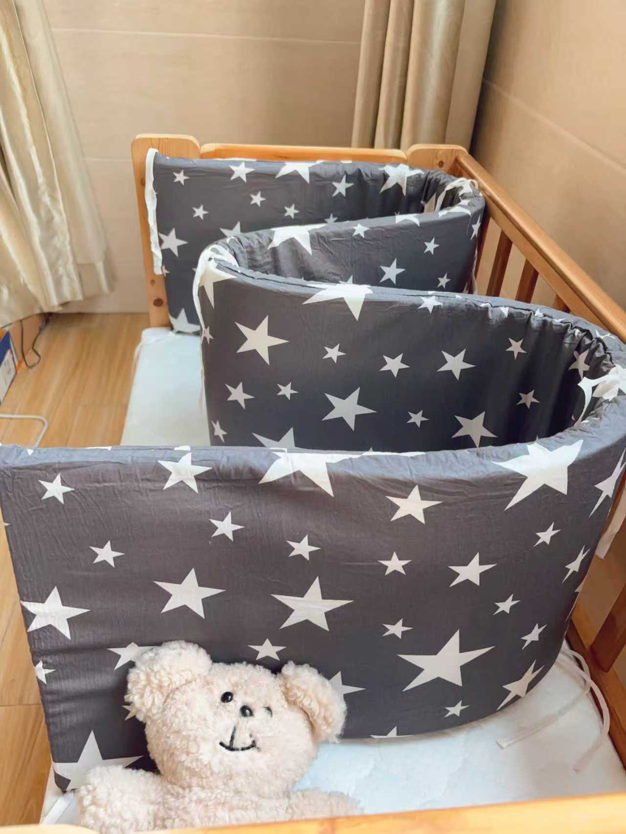 Nordic Star Baby Crib Thickene - Convertible Crib Set 评论和价格