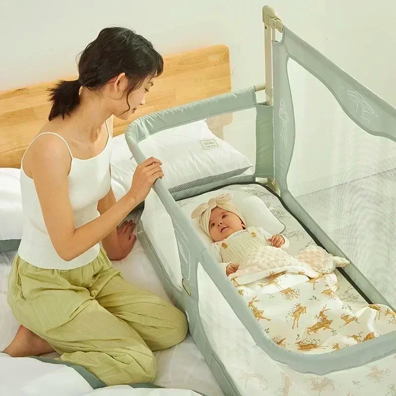 Baby Crib Breathable and Visib - Bassinet Bedside Sleeper 评论和价格