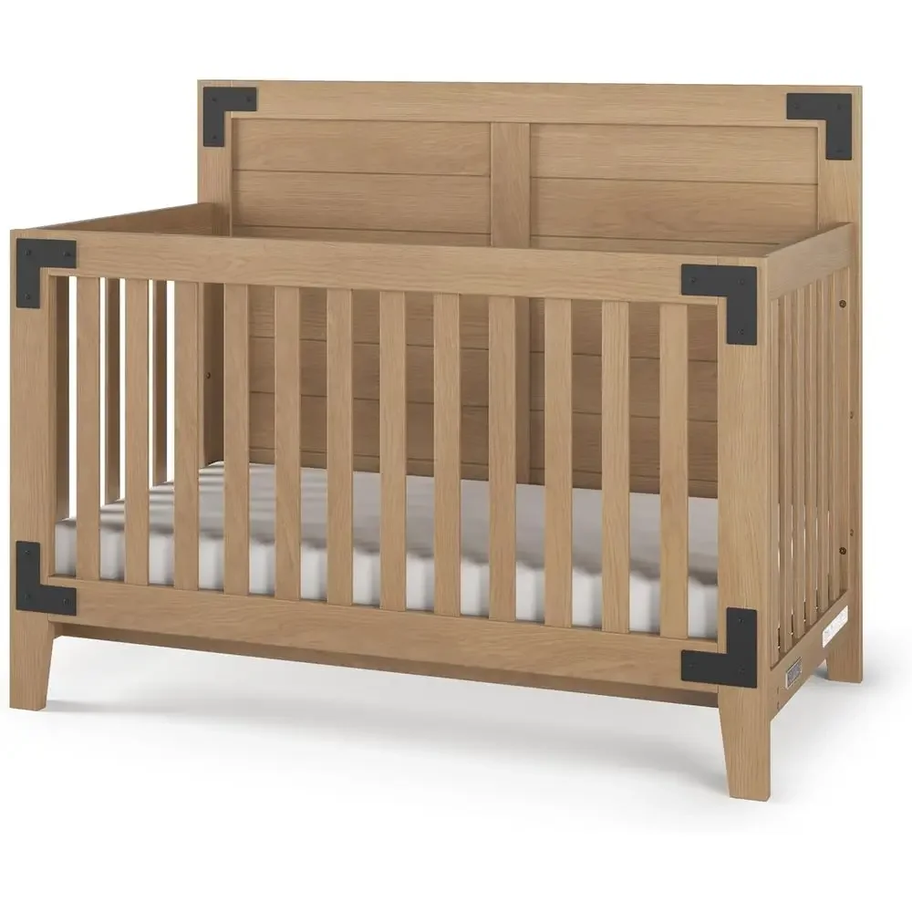Lucas Design 4-in-1 Convertibl - Convertible Crib Set 评论和价格