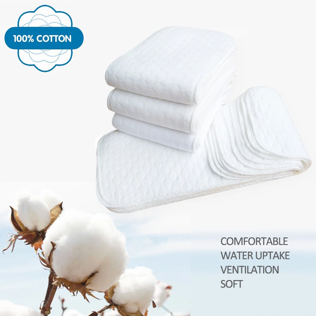 10pcs Cotton Diapers Children  - Diaper Pail Odor 评论和价格