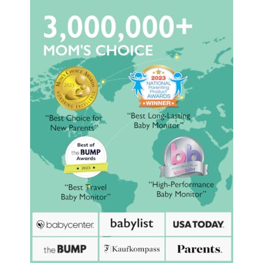 Video Baby Monitor, 1080P 5 HD - Baby Nursery Videos 评论和价格
