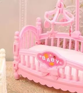 1:12 Dollhouse Miniature Mini  - Baby Nursery Items 评论和价格