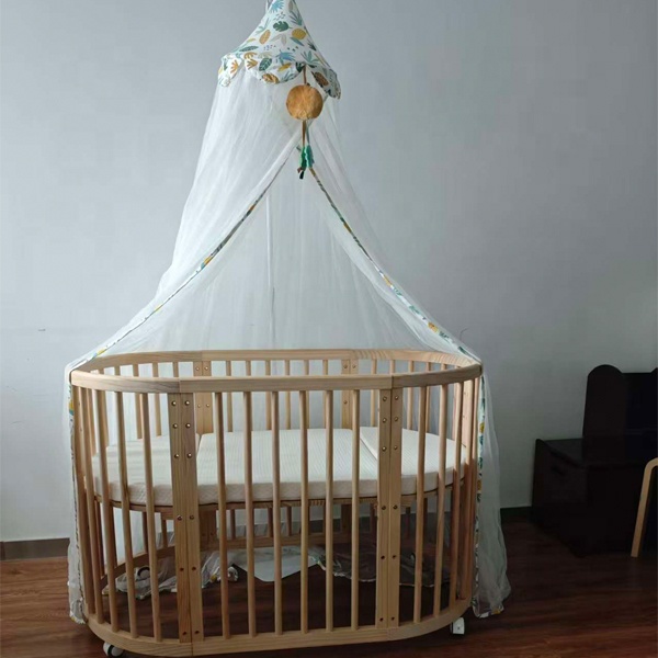 Convertible 3 In 1 Oval Shaped - Convertible Crib Set 评论和价格