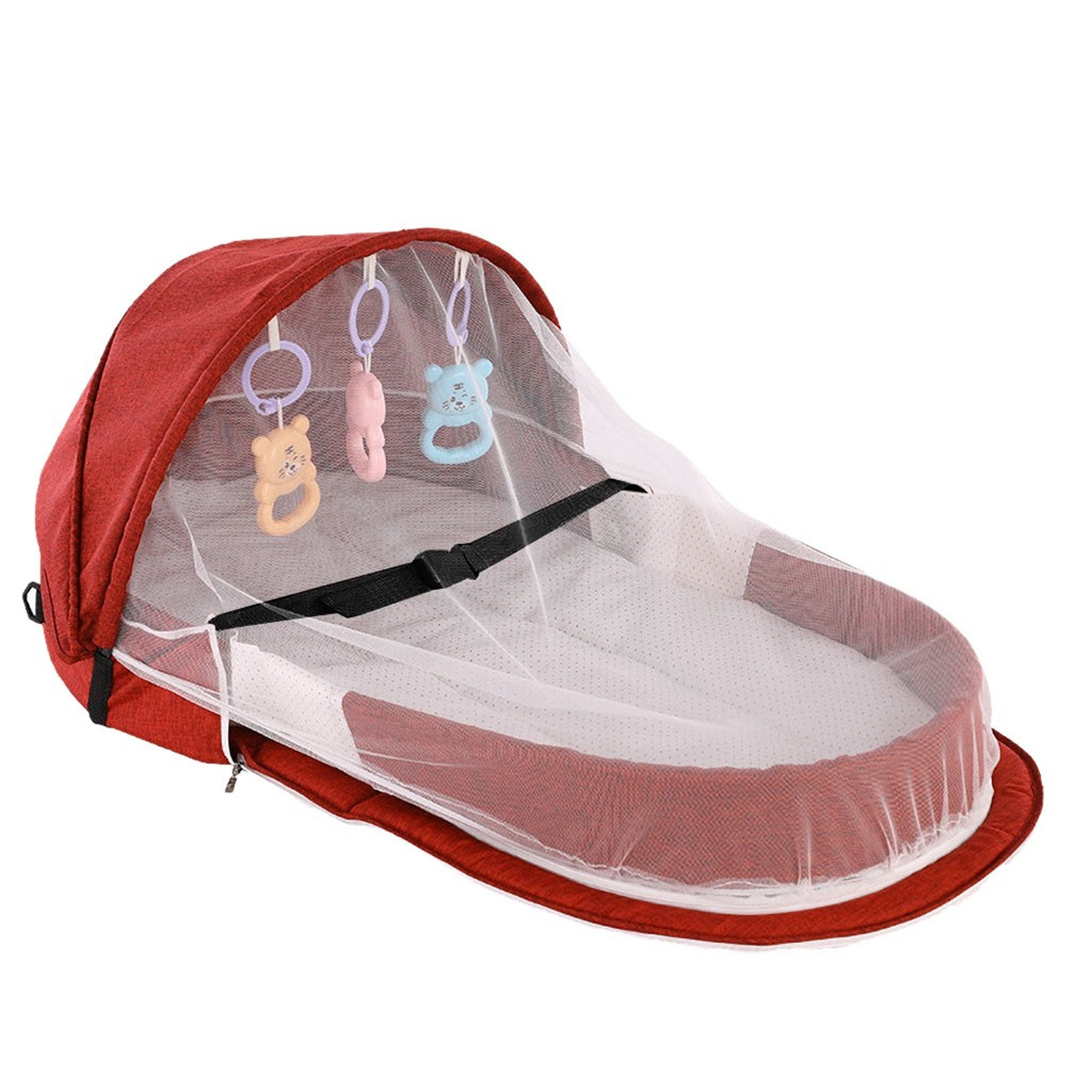 Baby Bed Folding Portable Baby - Baby Nursery Items 评论和价格