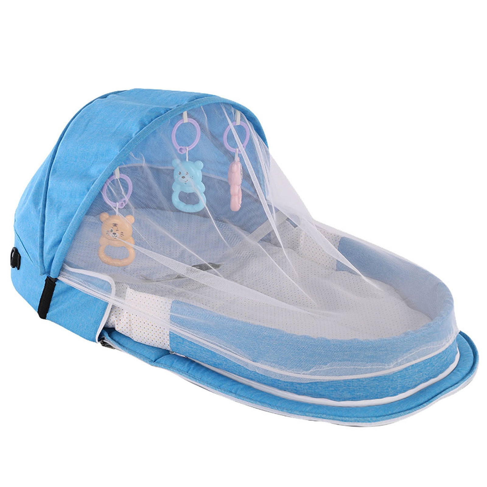 Baby Bed Folding Portable Baby - Baby Nursery Items 评论和价格