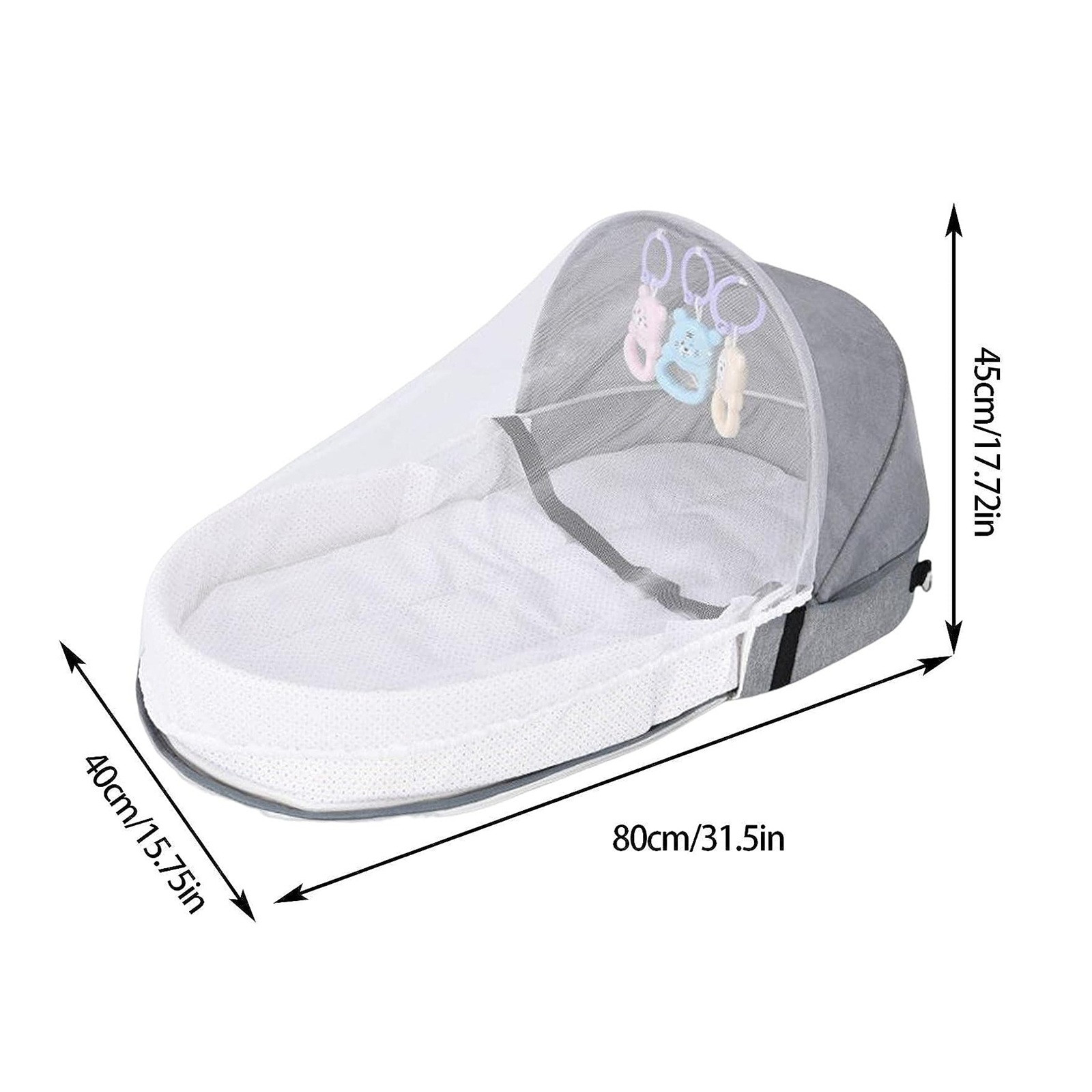 Baby Bed Folding Portable Baby - Baby Nursery Items 评论和价格