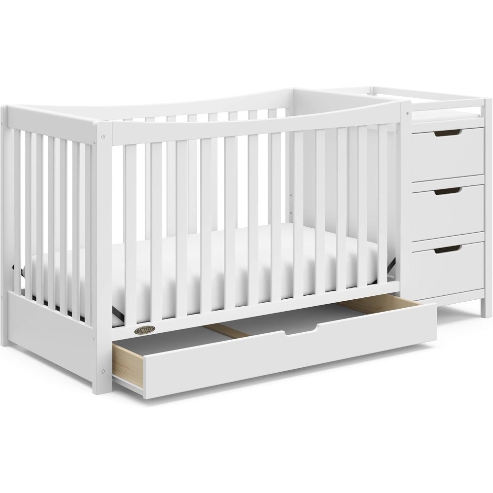 Multi-Function-4 in 1 Converti - Convertible Crib Set 评论和价格