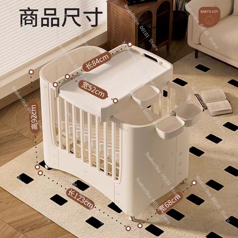 Multifunction Baby Crib Adjust - Bassinet Bedside Sleeper 评论和价格