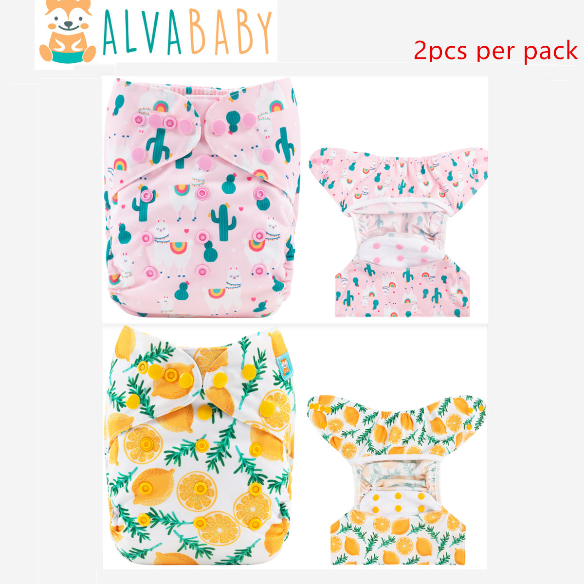 2pcs Eco-friendly Baby Cloth D - Diaper Pail Odor 评论和价格