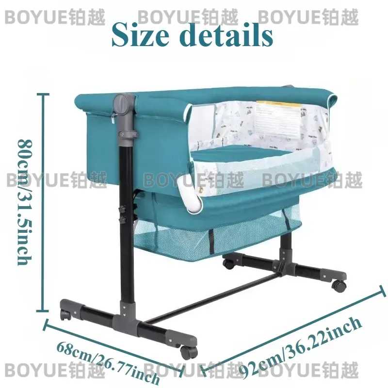 3 in 1 Baby Bassine Crib with  - Bassinet Bedside Sleeper 评论和价格