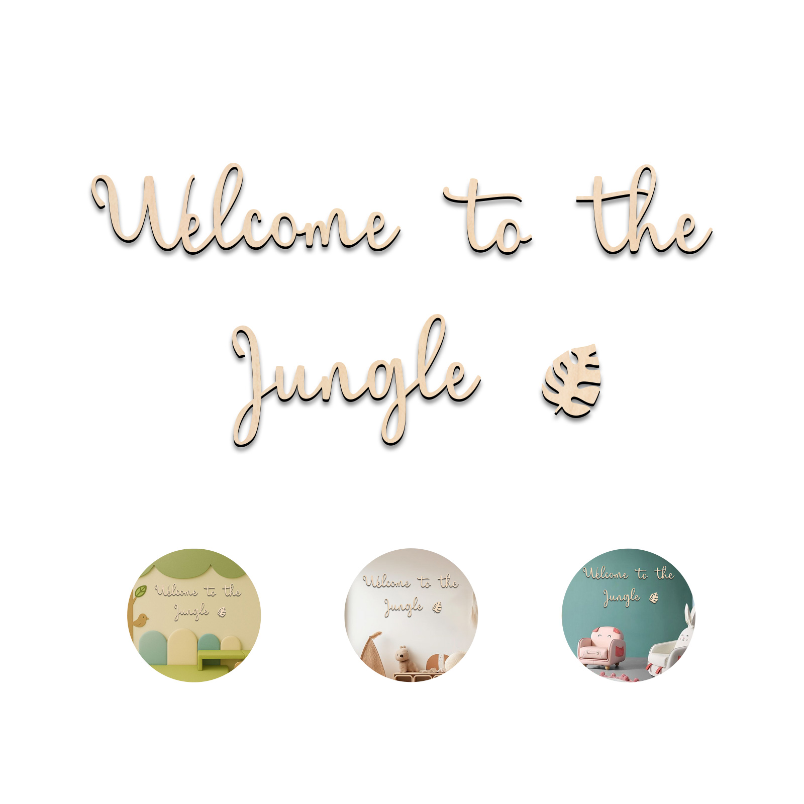 Welcome to the Jungle Wooden S - Baby Nursery Items 评论和价格