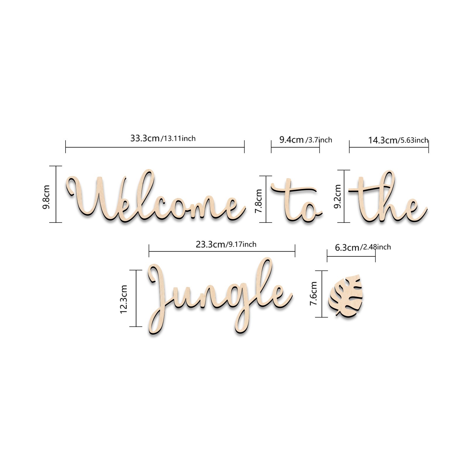 Welcome to the Jungle Wooden S - Baby Nursery Items 评论和价格