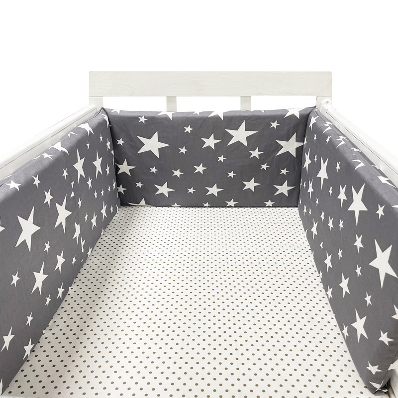 200x30CM Nordic Stars Baby Bed - Convertible Crib Set 评论和价格