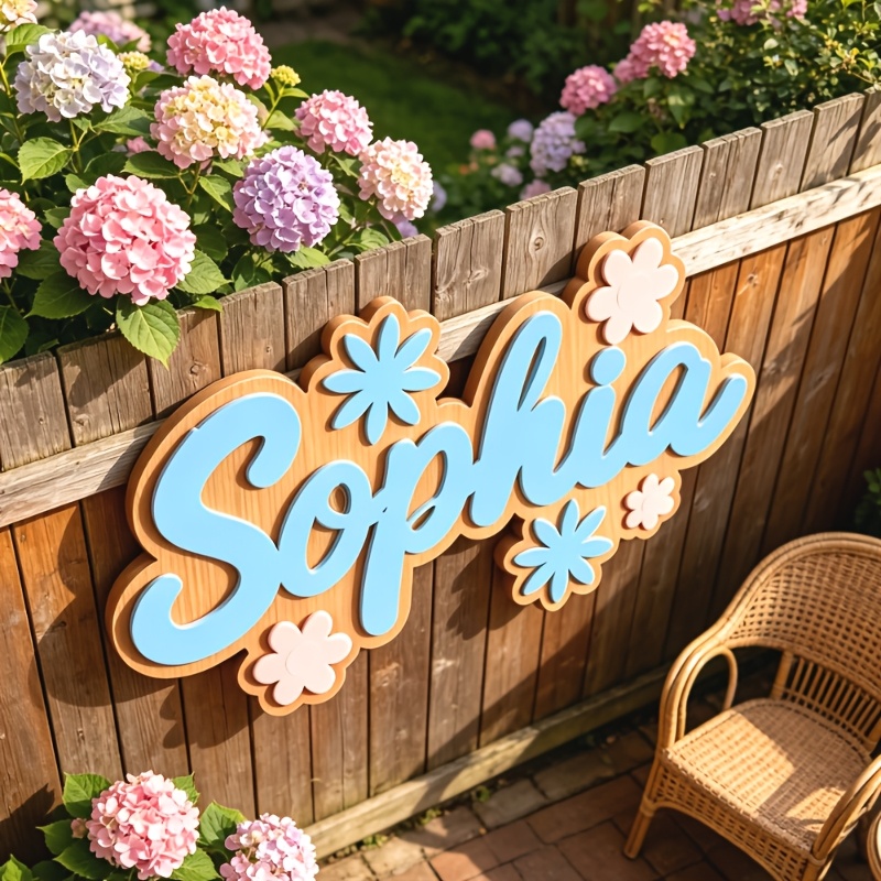 Personalized Floral Themed Nam - Baby Nursery Name 评论和价格