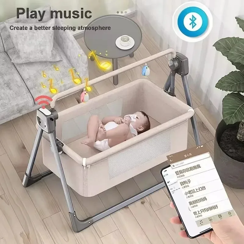 Rocking Bassinet for Baby Auto - Bassinet Bedside Sleeper 评论和价格