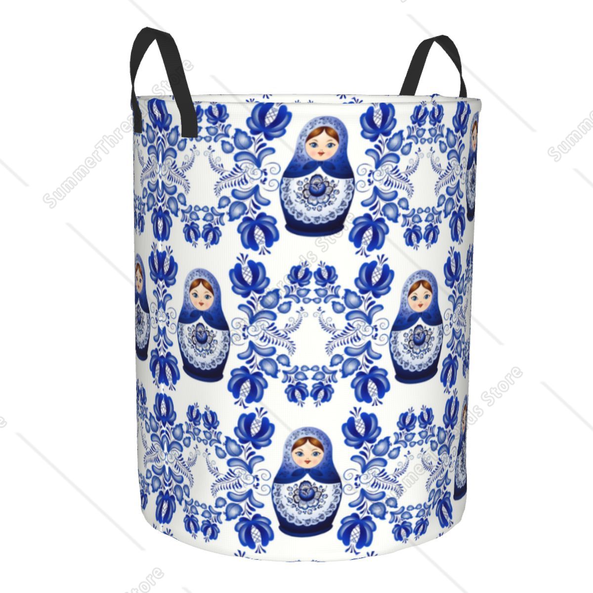 Russian Doll Large Laundry Ham - Laundry Hamper Nursery 评论和价格