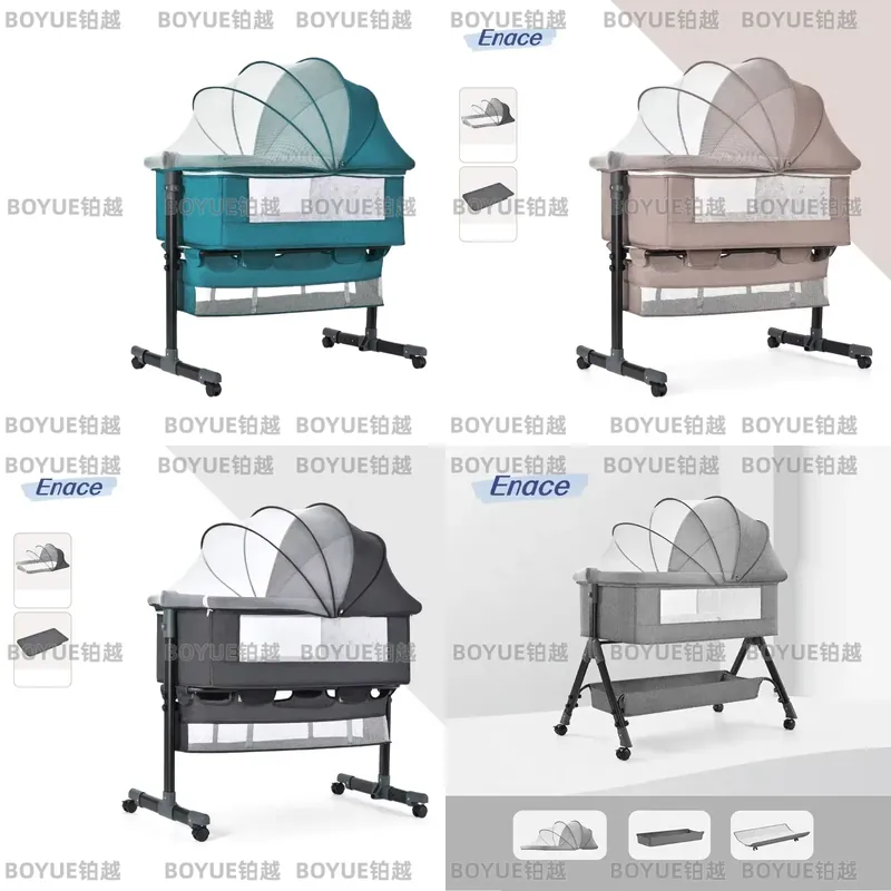 Aluminum Folding Bedside Crib  - Bassinet Bedside Sleeper 评论和价格