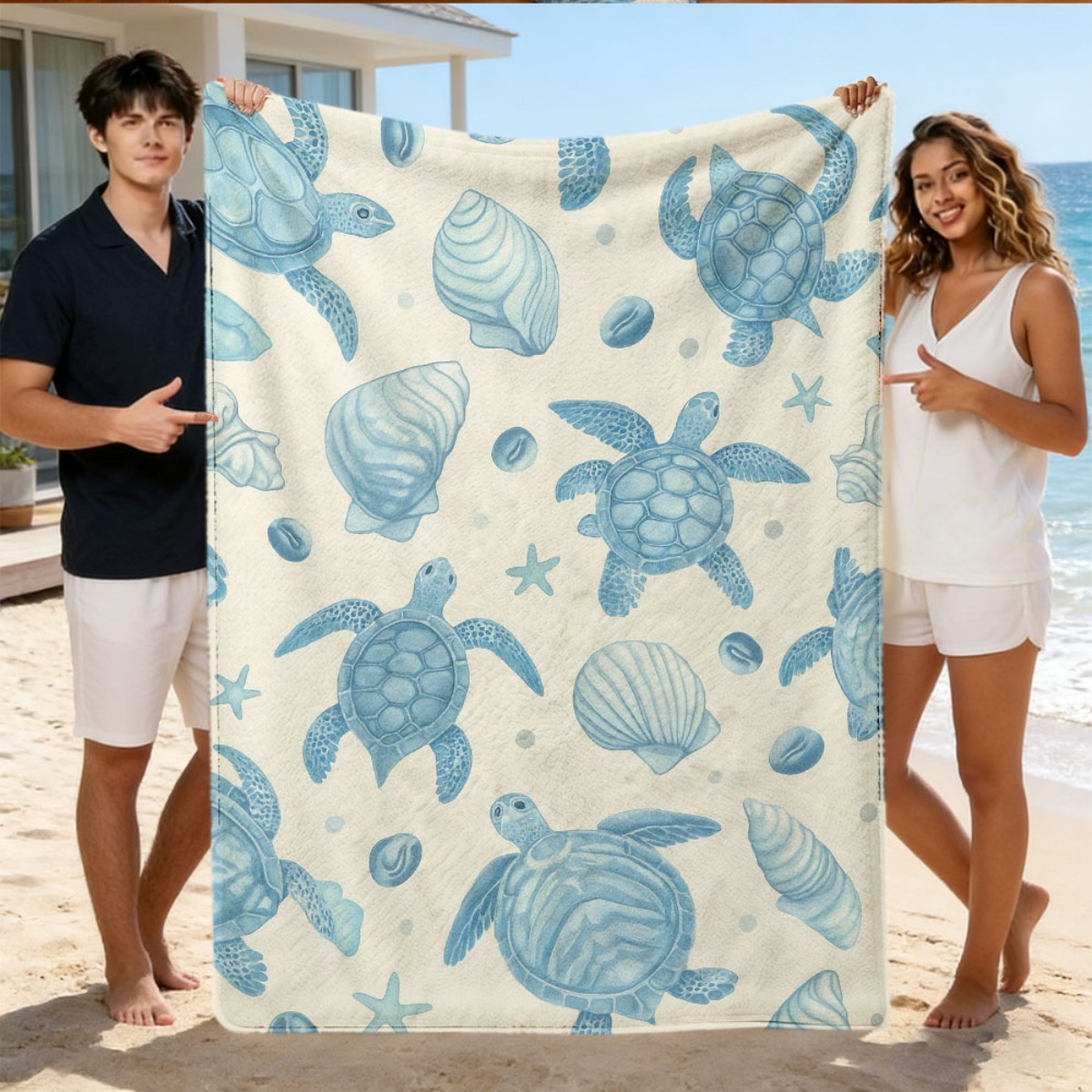 Cute Ocean Theme Turtle Beach  - Baby Nursery Ocean 评论和价格