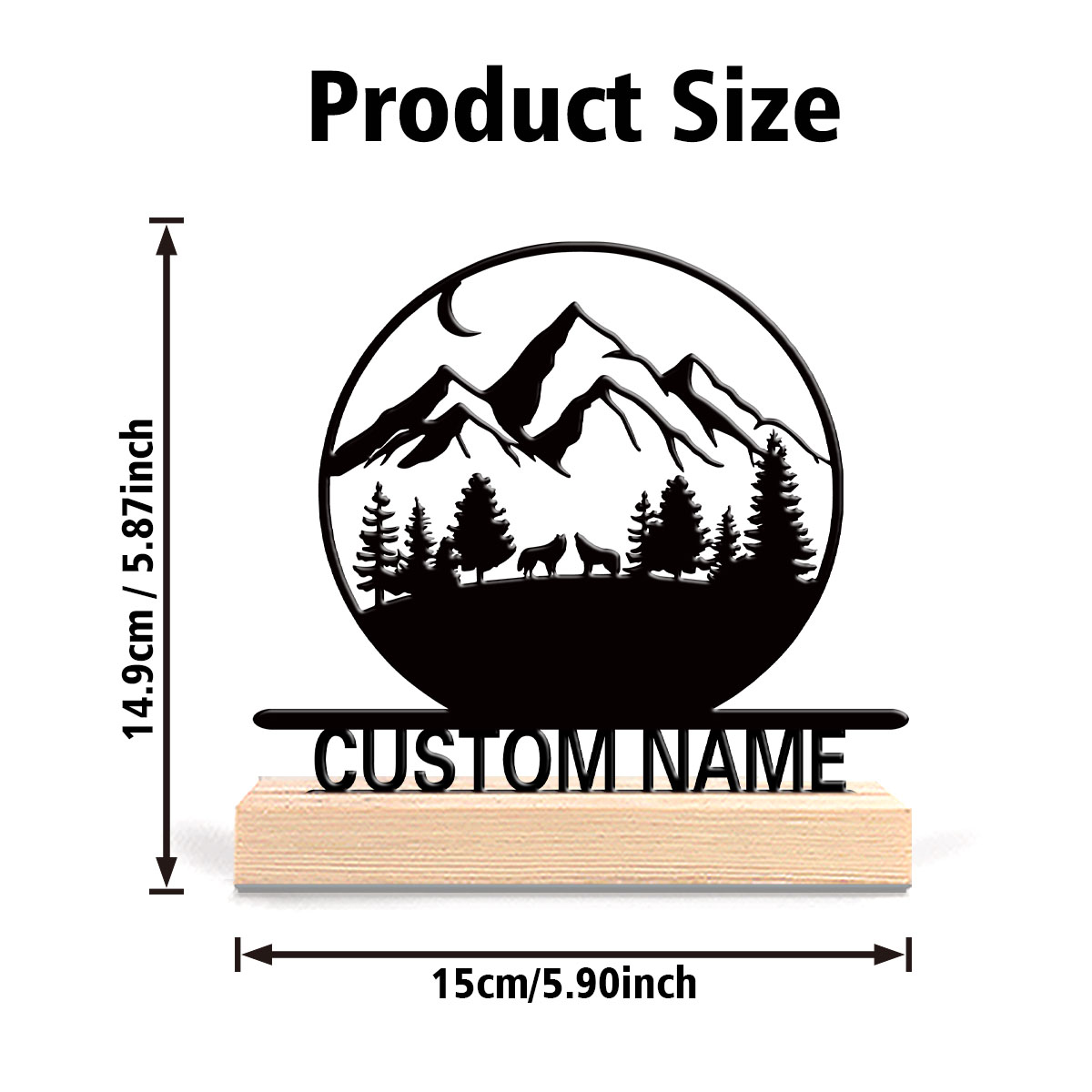 1pc Fun Personalized Custom mo - Baby Nursery Forest Theme 评论和价格