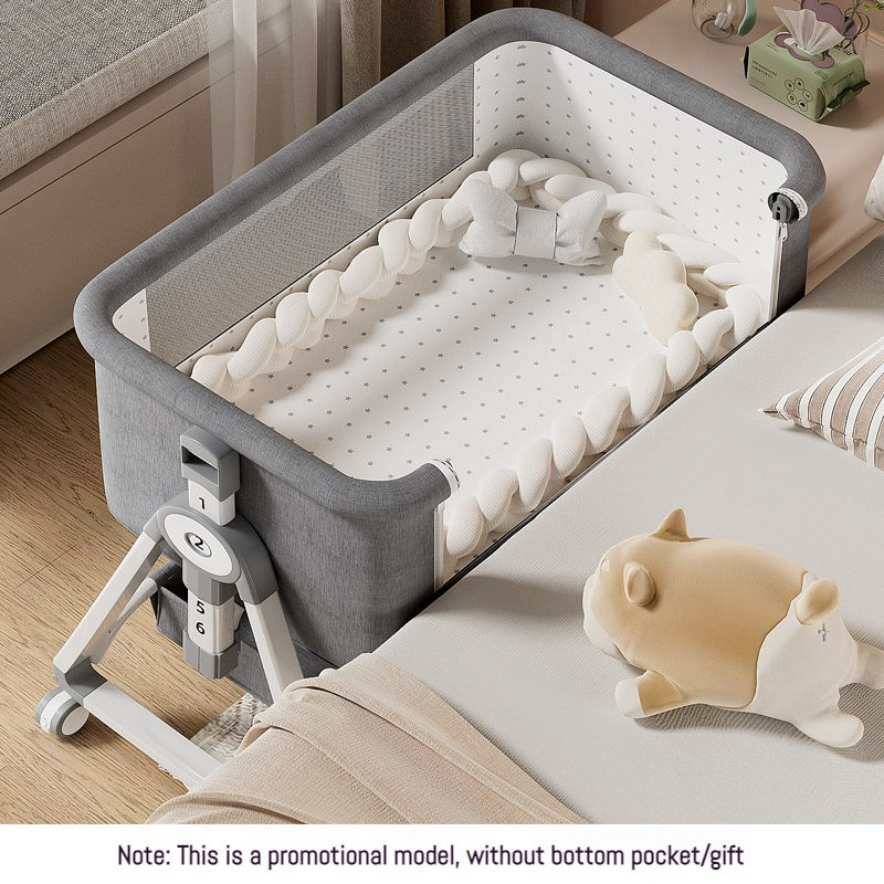 Baby Cribs  3 in 1 Baby Bedsid - Bassinet Bedside Sleeper 评论和价格