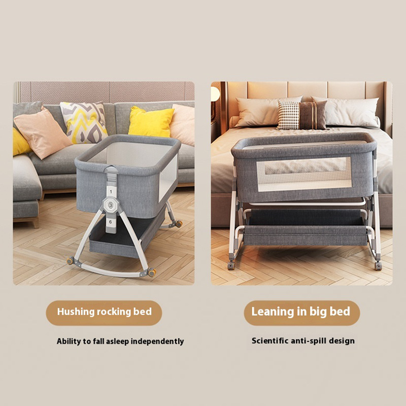 Baby Cribs  3 in 1 Baby Bedsid - Bassinet Bedside Sleeper 评论和价格