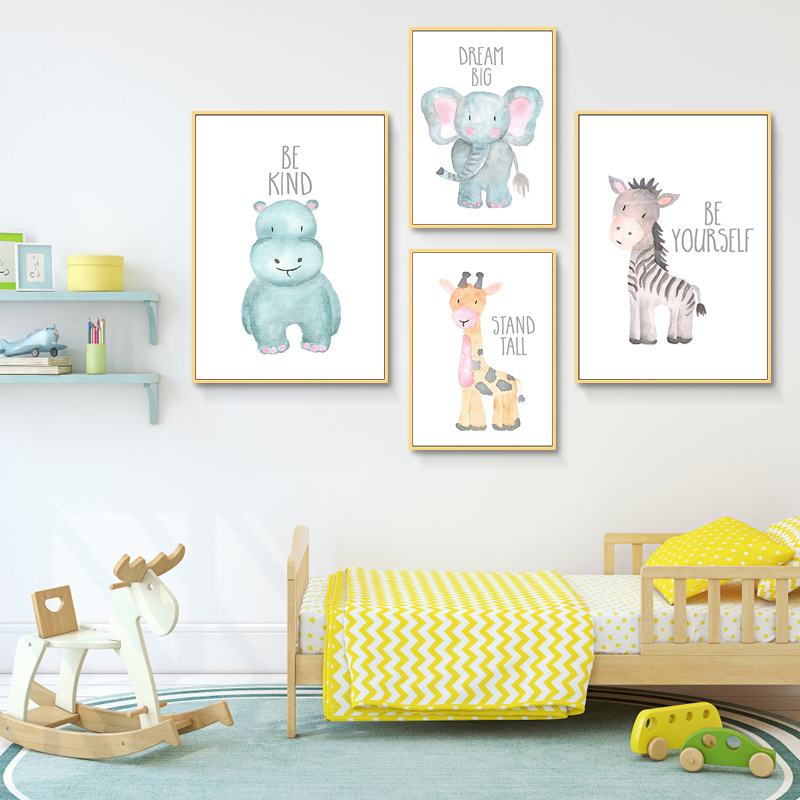 Baby Animal Lion Elephant Gira - Baby Nursery Giraffe 评论和价格