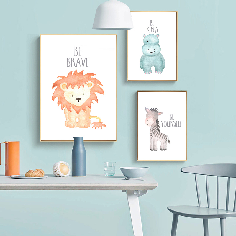 Baby Animal Lion Elephant Gira - Baby Nursery Giraffe 评论和价格